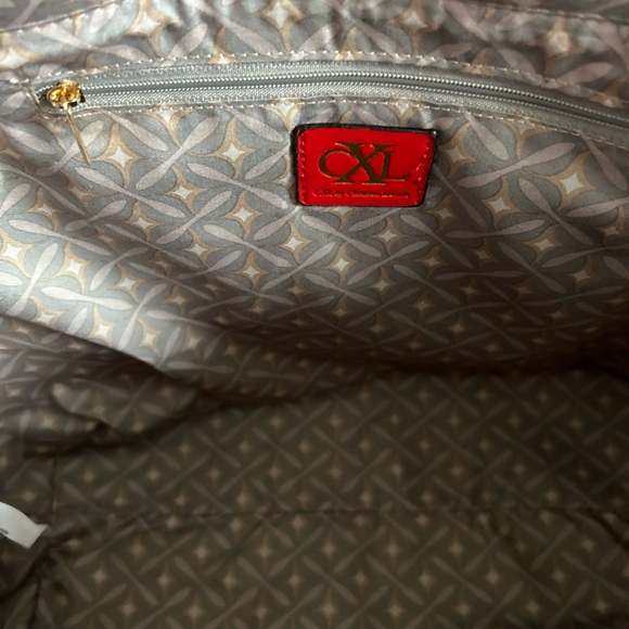 NWT CXL by Christian Lacroix Style#: CXLH24972-RED VOGUE QUILTED TOTE - Picture 7 of 14
